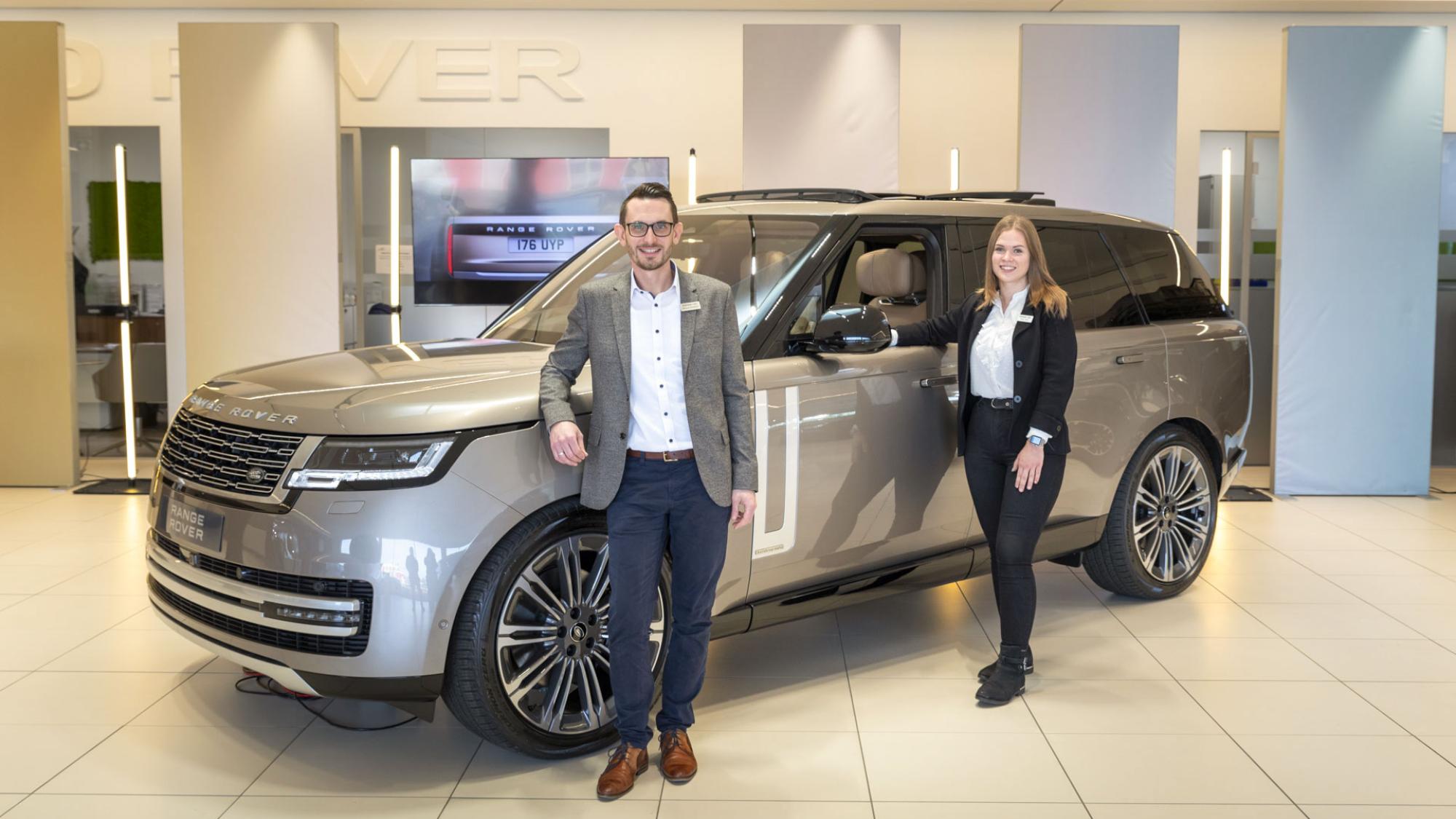 Land Rover Verkaufsteam